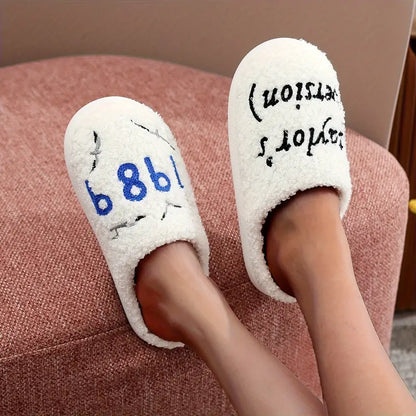 1989 Taylor Version Slippers