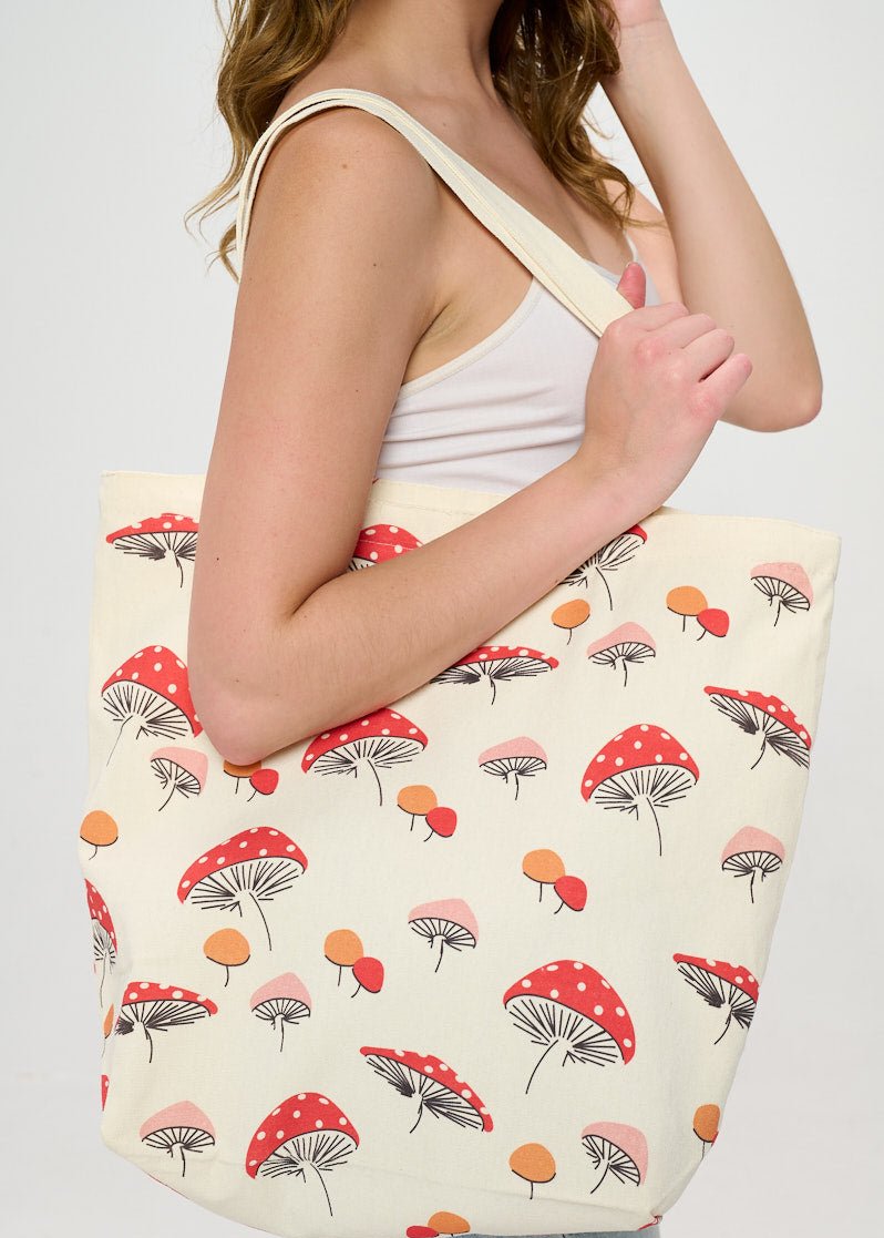 Portobello Mushroom Tote Bag