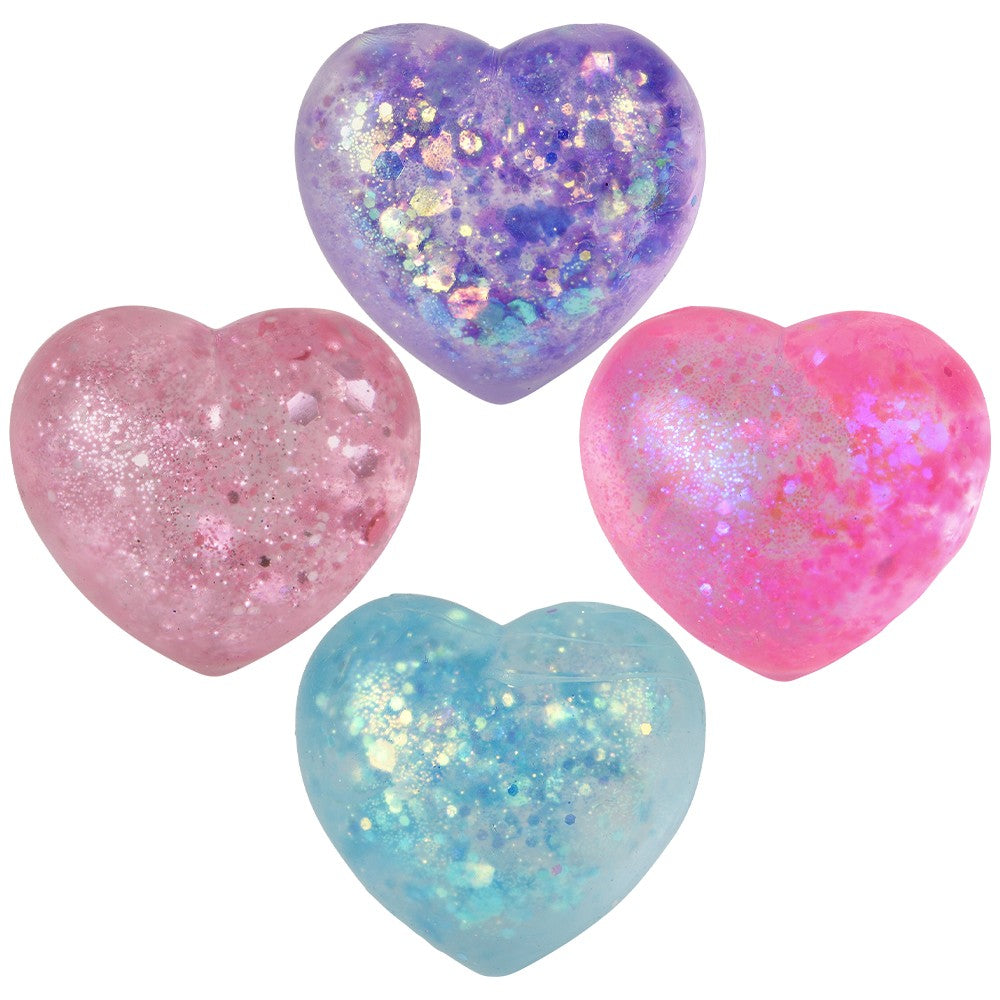 Mini Squeezy Sparkle Hearts