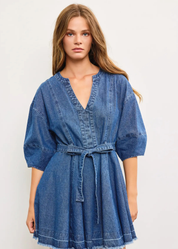 Halfway There Denim Dress