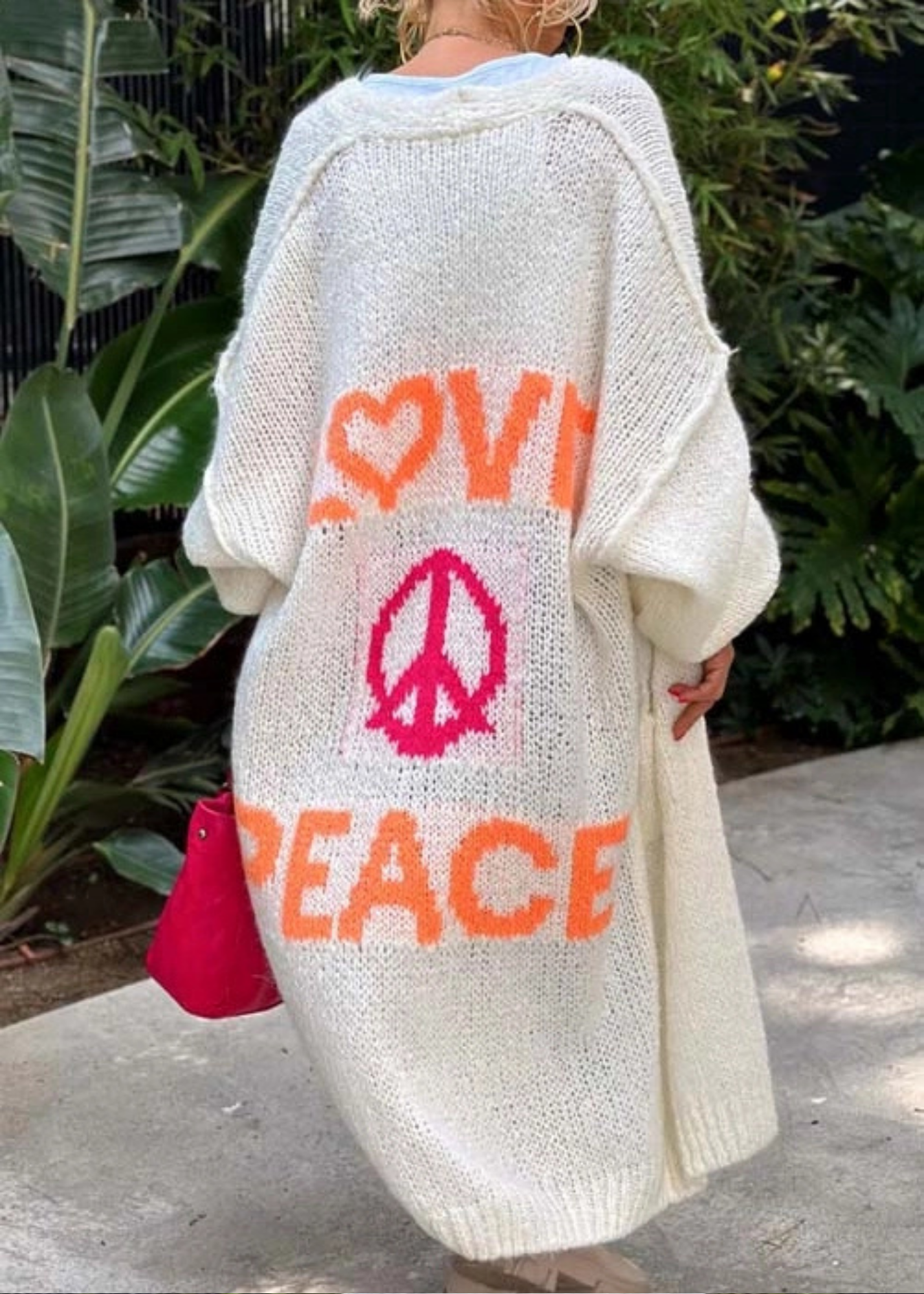 Love and Peace Cardigan