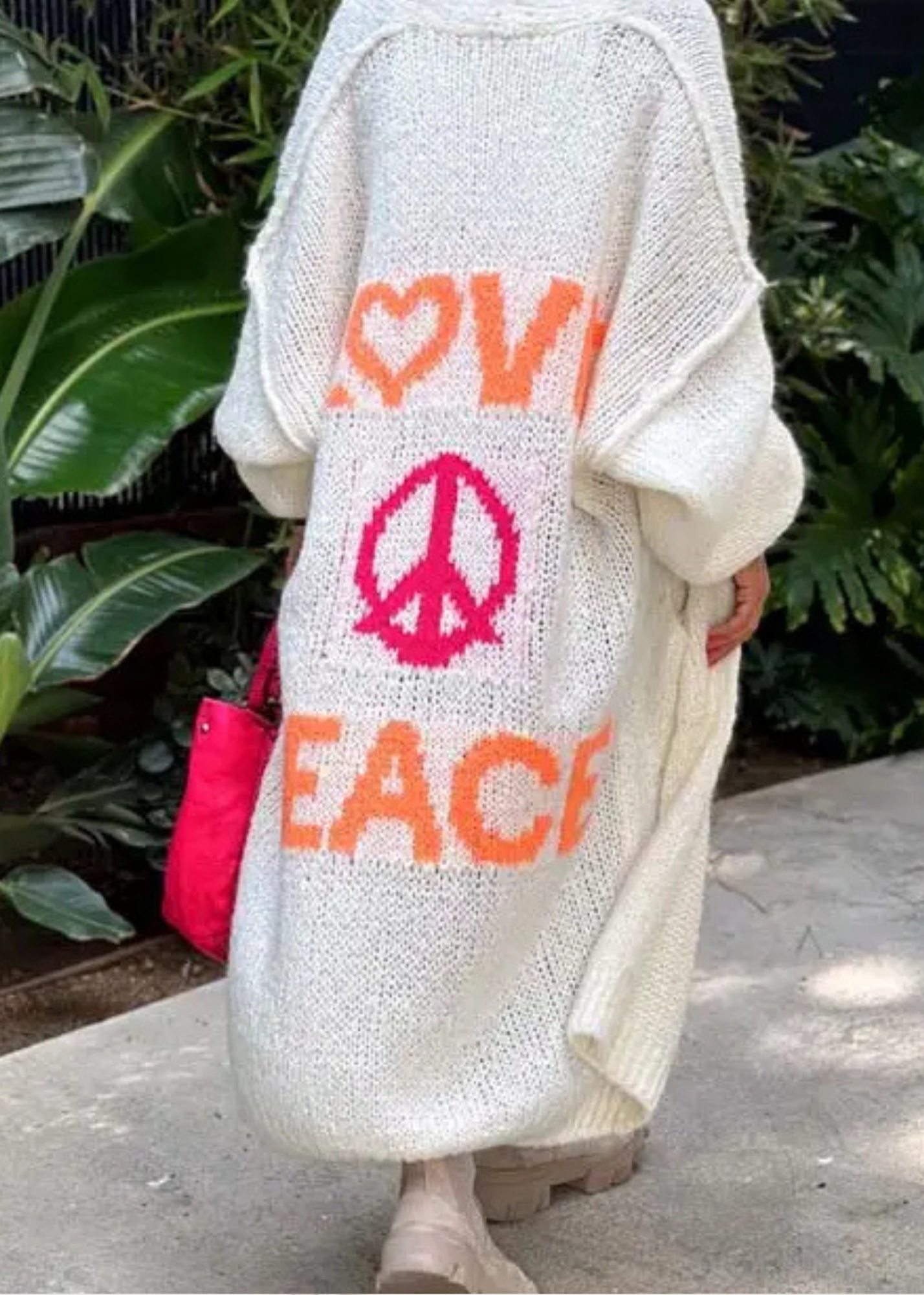 Love and Peace Cardigan