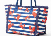 Crab Fringe Tote