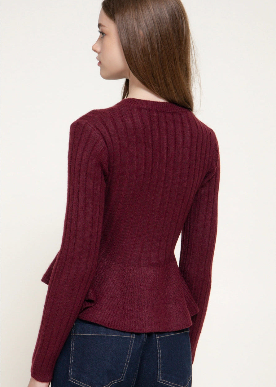 Piper Peplum Cardigan