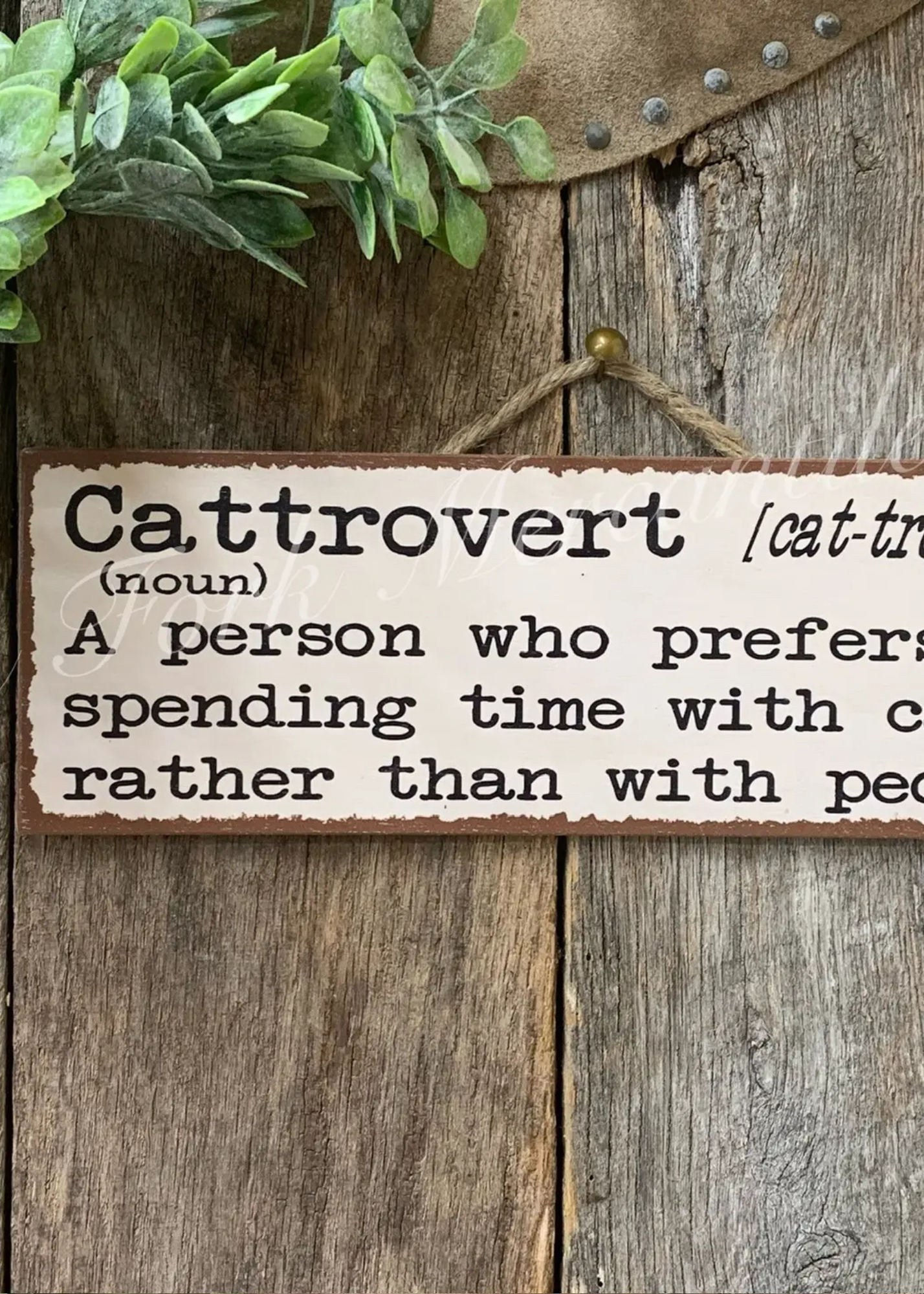 Cattrovert Sign