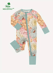 Green Floral Jumpsuit