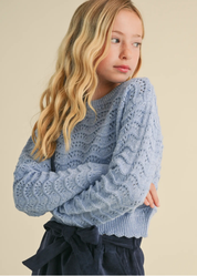 Winna Wavy Sweater-Tween