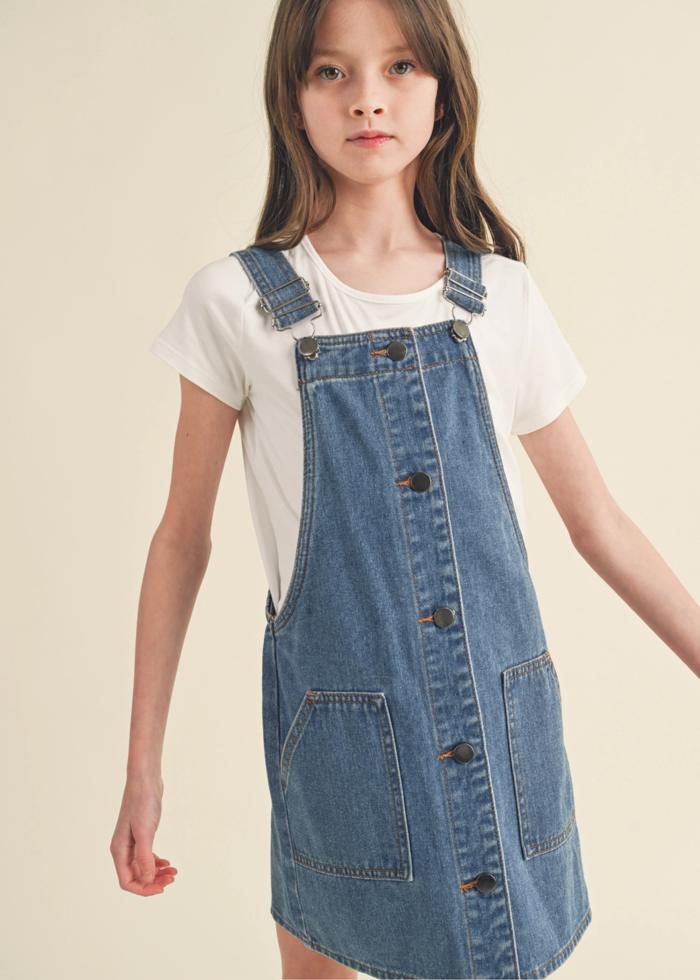 Dani Denim Dress-Tween