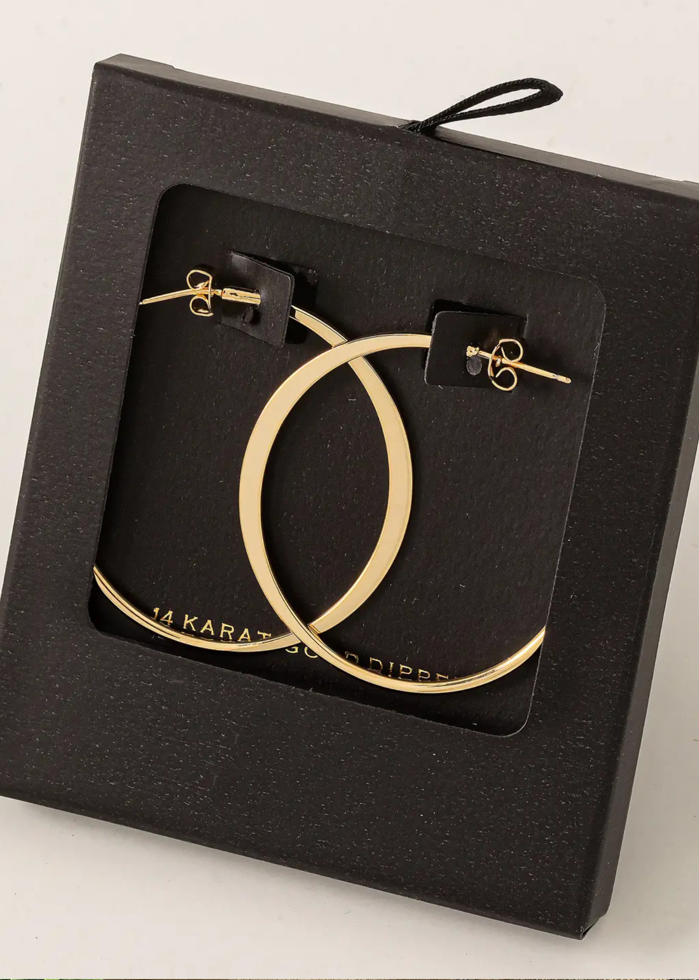 Secret Box Metallic Hoops