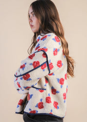 Fae Floral Fleece Jacket