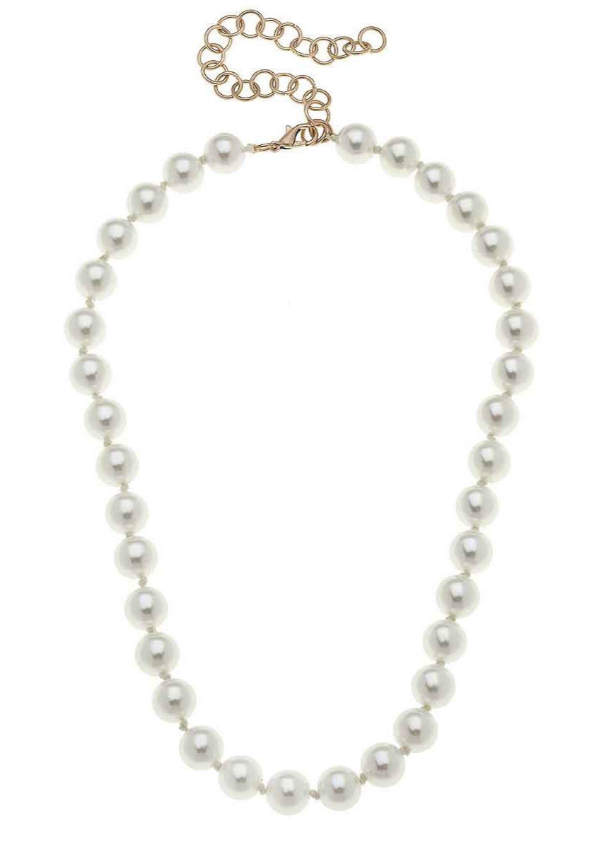 Chloe Beaded Pearl Necklace