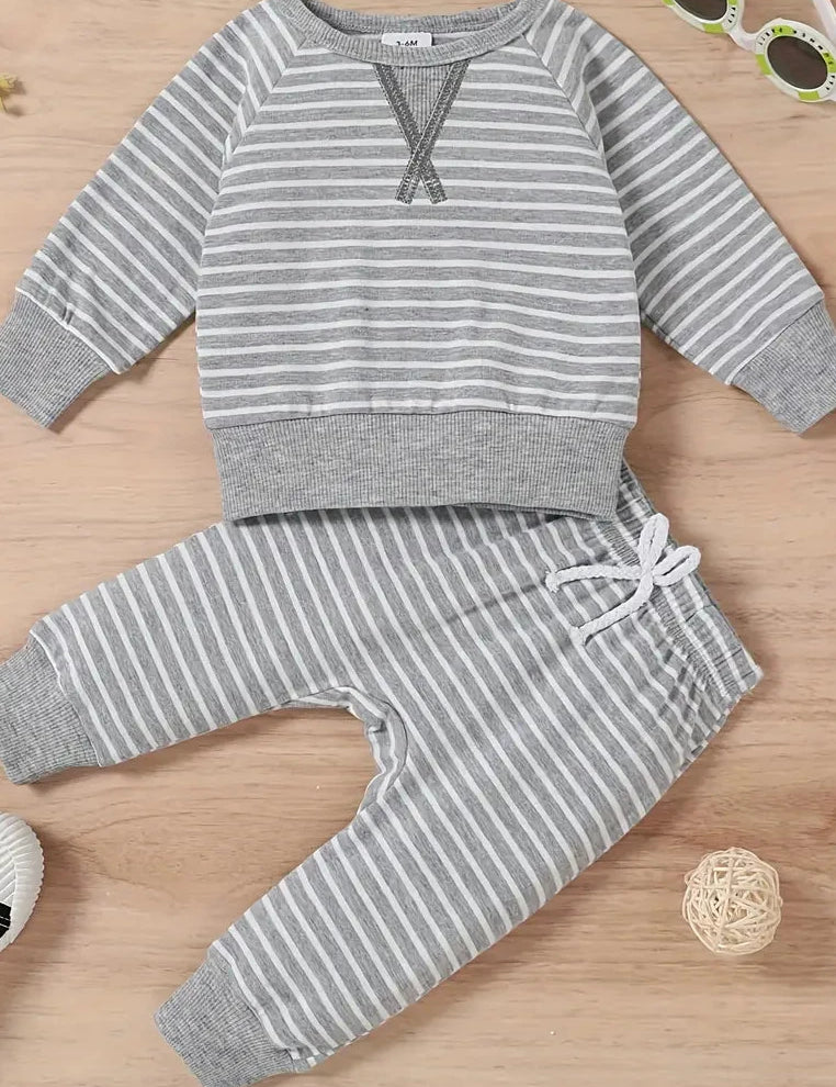 Cozy Stripe Set-Baby