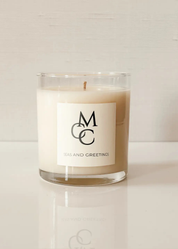 Seas and Greetings Candle