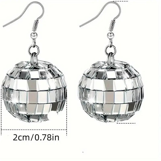 Disco Ball Earring