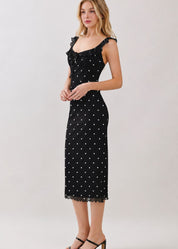 Dotty Midi Dress