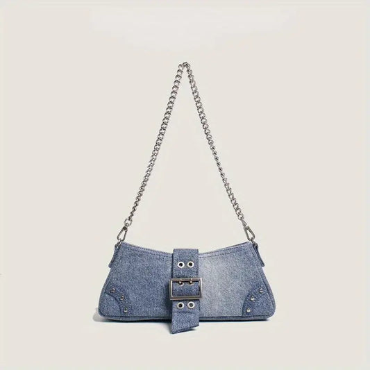 Denim Shoulder Bag