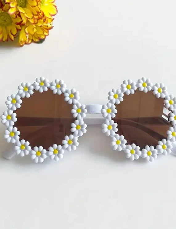 Flower Round Glasses