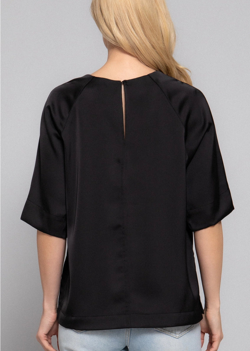 Seraphina Satin Blouse