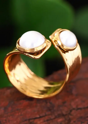 French-Inspired Open Ring