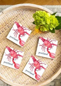 Boston Lobster Coaster Set