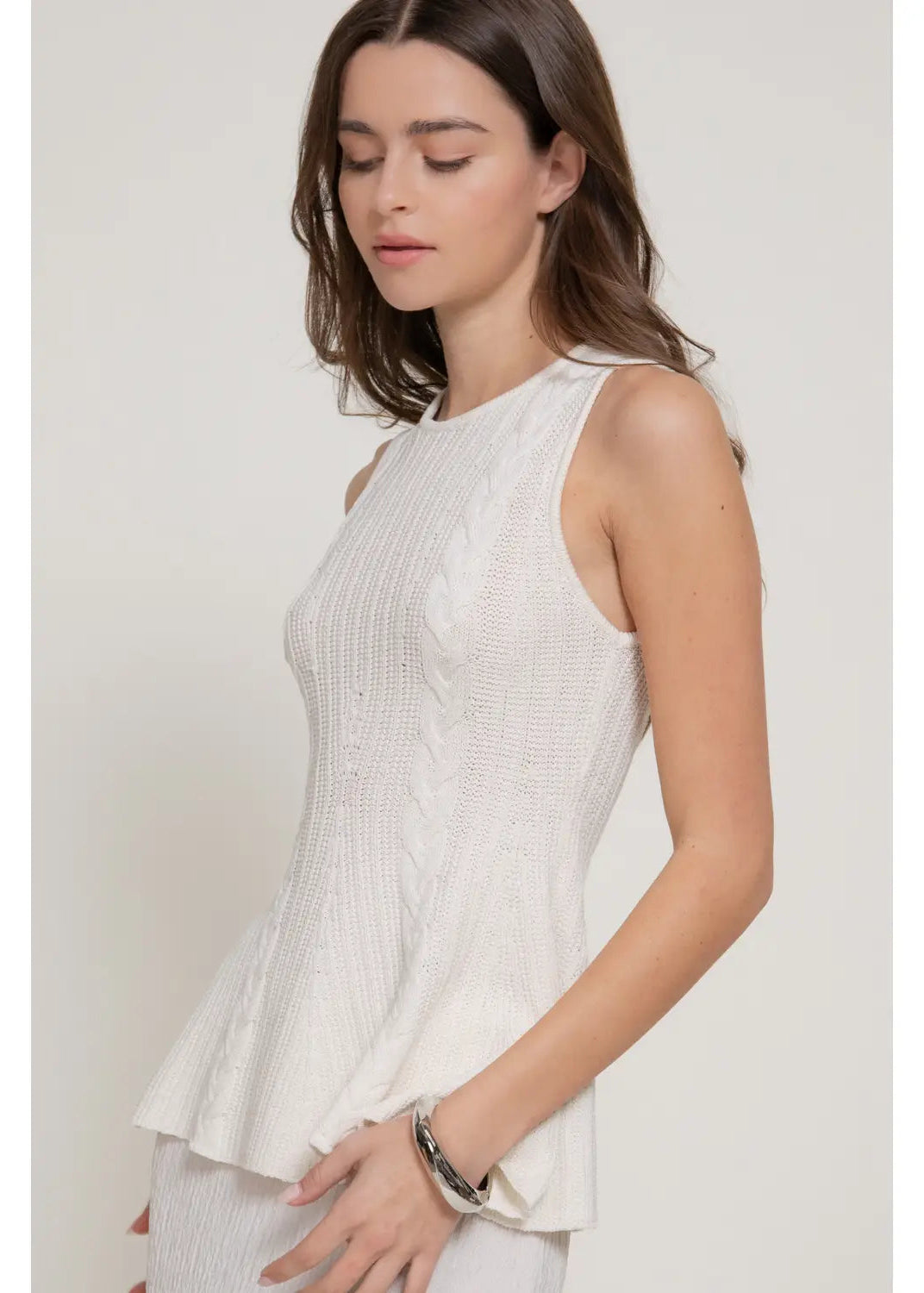Penny Peplum Top