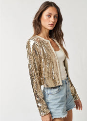 Sasha Sequin Jacket