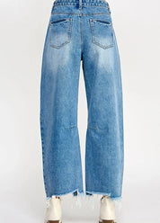 Slouchy Horseshoe Jeans