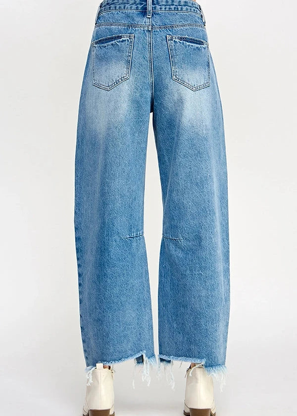 Slouchy Horseshoe Jeans