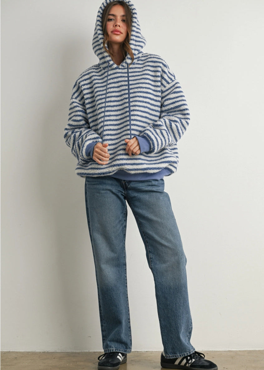 Sidney Striped Hoodie