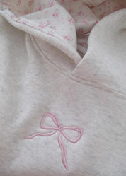 Bow & Floral Sweatshirt