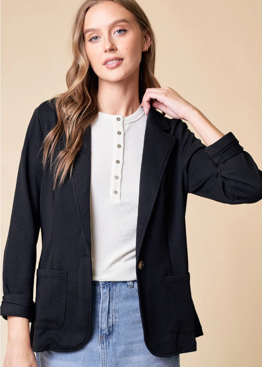 Tara Textured Blazer