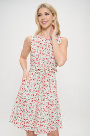 Cherry Print Dress