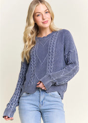 Chase Cable Knit Sweater