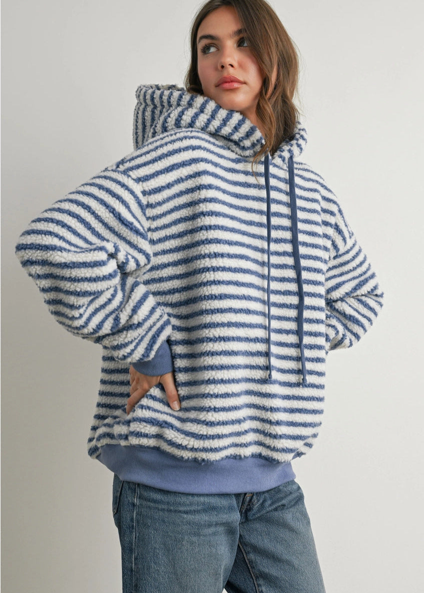 Sidney Striped Hoodie