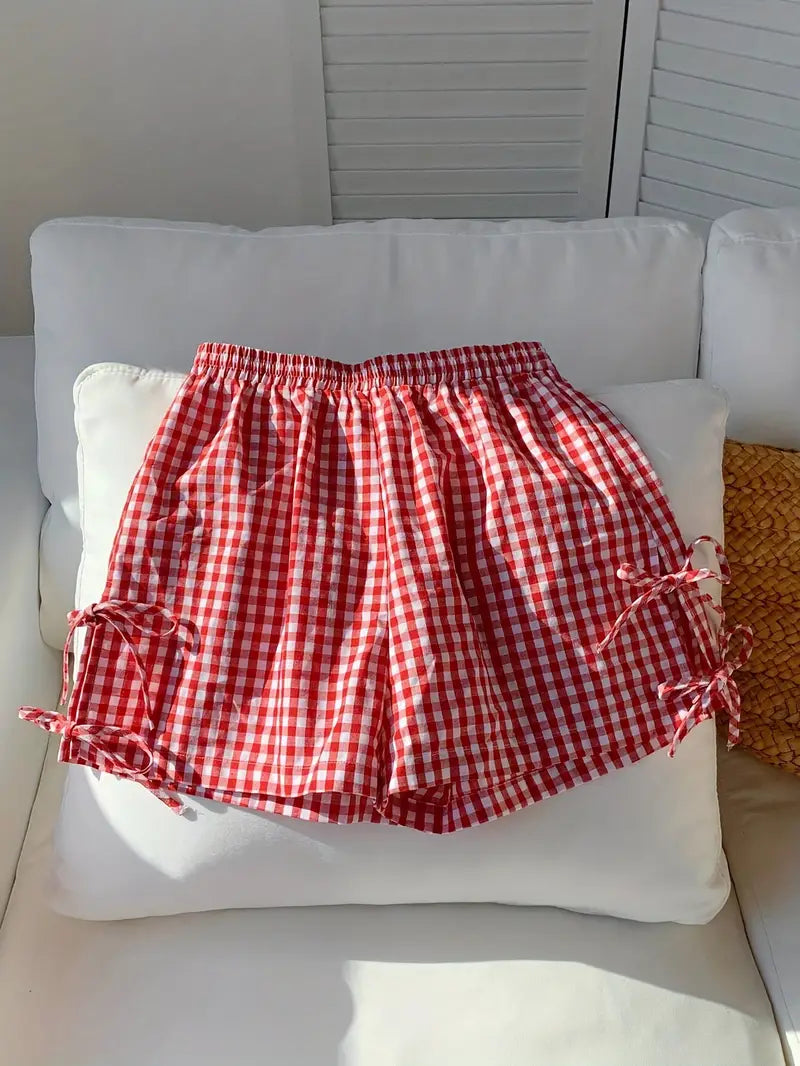 Gingham Shorts