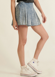 Taylor Denim Skort