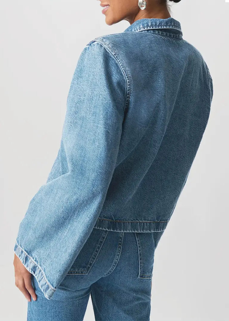 Carolyn Cropped Denim Jacket