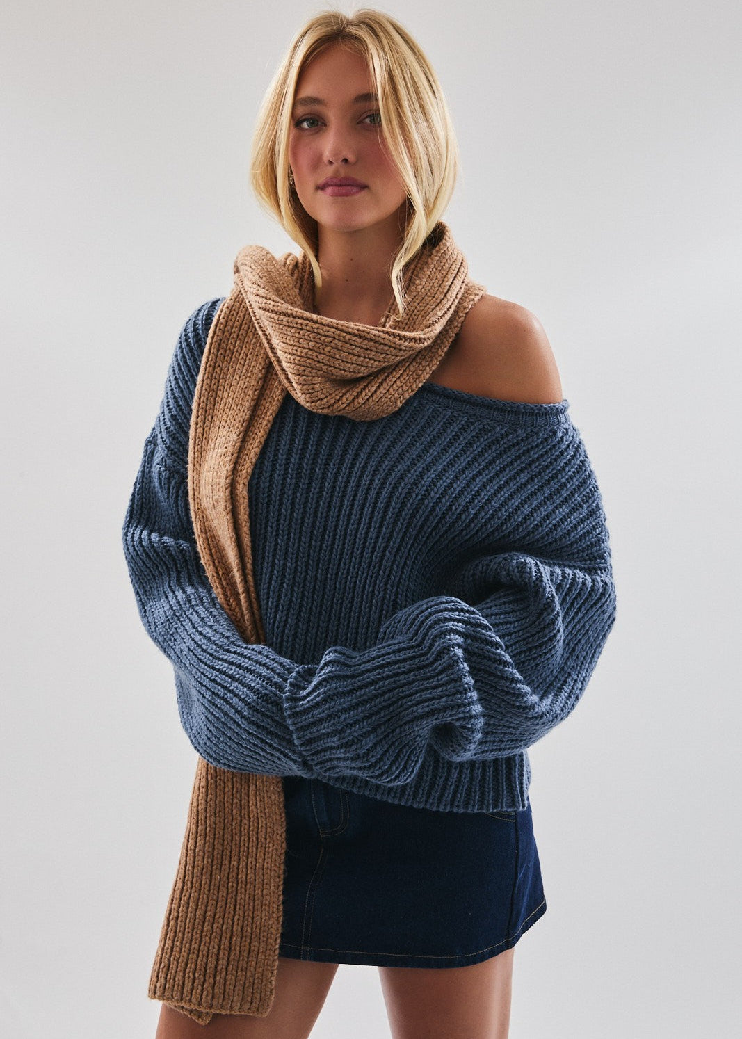 Lena Chunky Knit Sweater