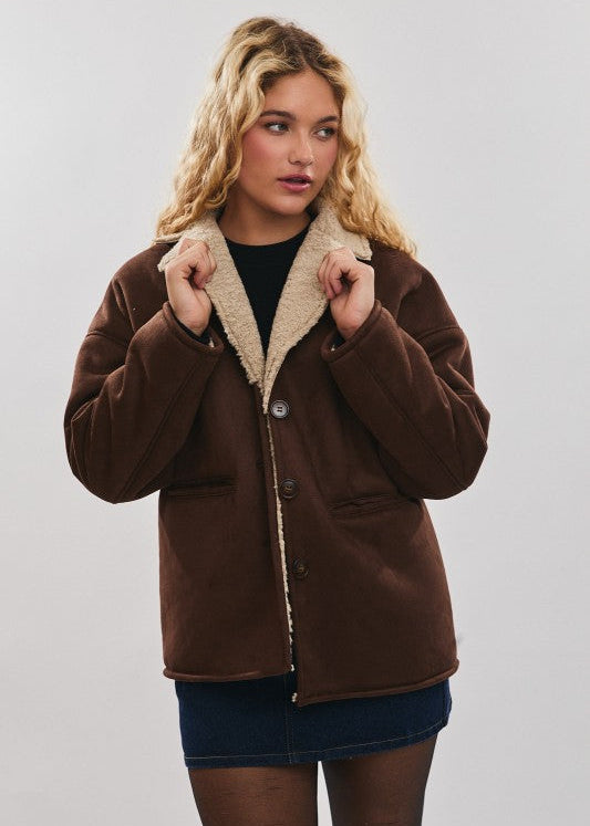 Staci Shearling Jacket