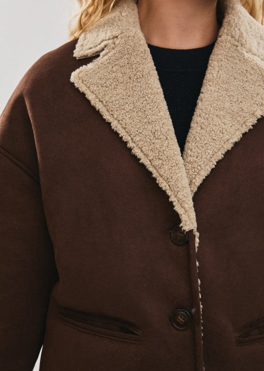 Staci Shearling Jacket