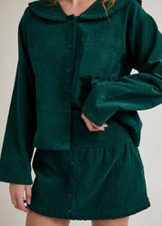 Omni Corduroy Jacket & Skirt Set