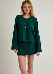 Omni Corduroy Jacket & Skirt Set