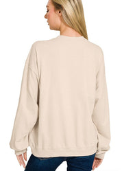 American Flag Pullover