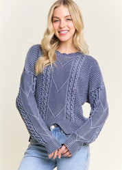 Chase Cable Knit Sweater