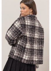 Plaid Boucle Jacket