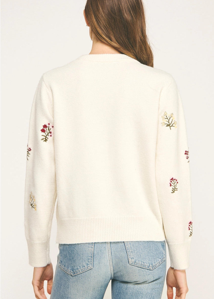 Fae Floral Sweater