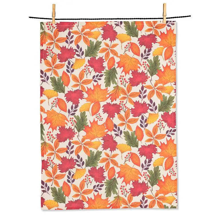Autumn Leaves Kitchen Towel