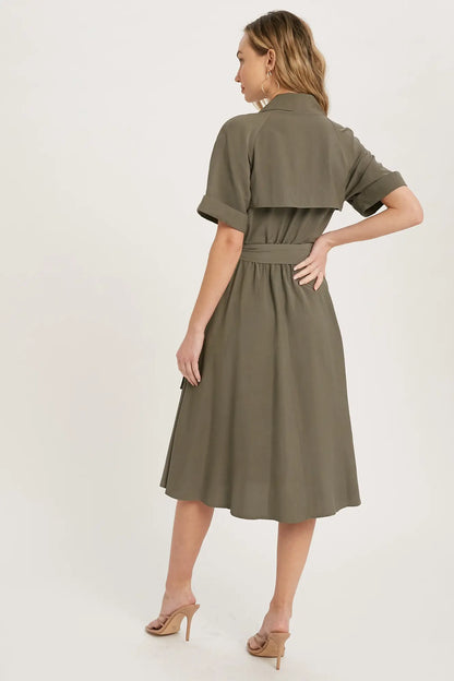 Terry Trench Dress