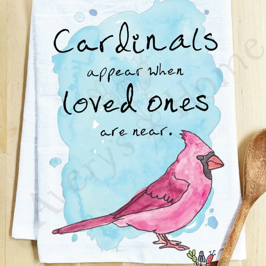 Cardinal Tea Towel