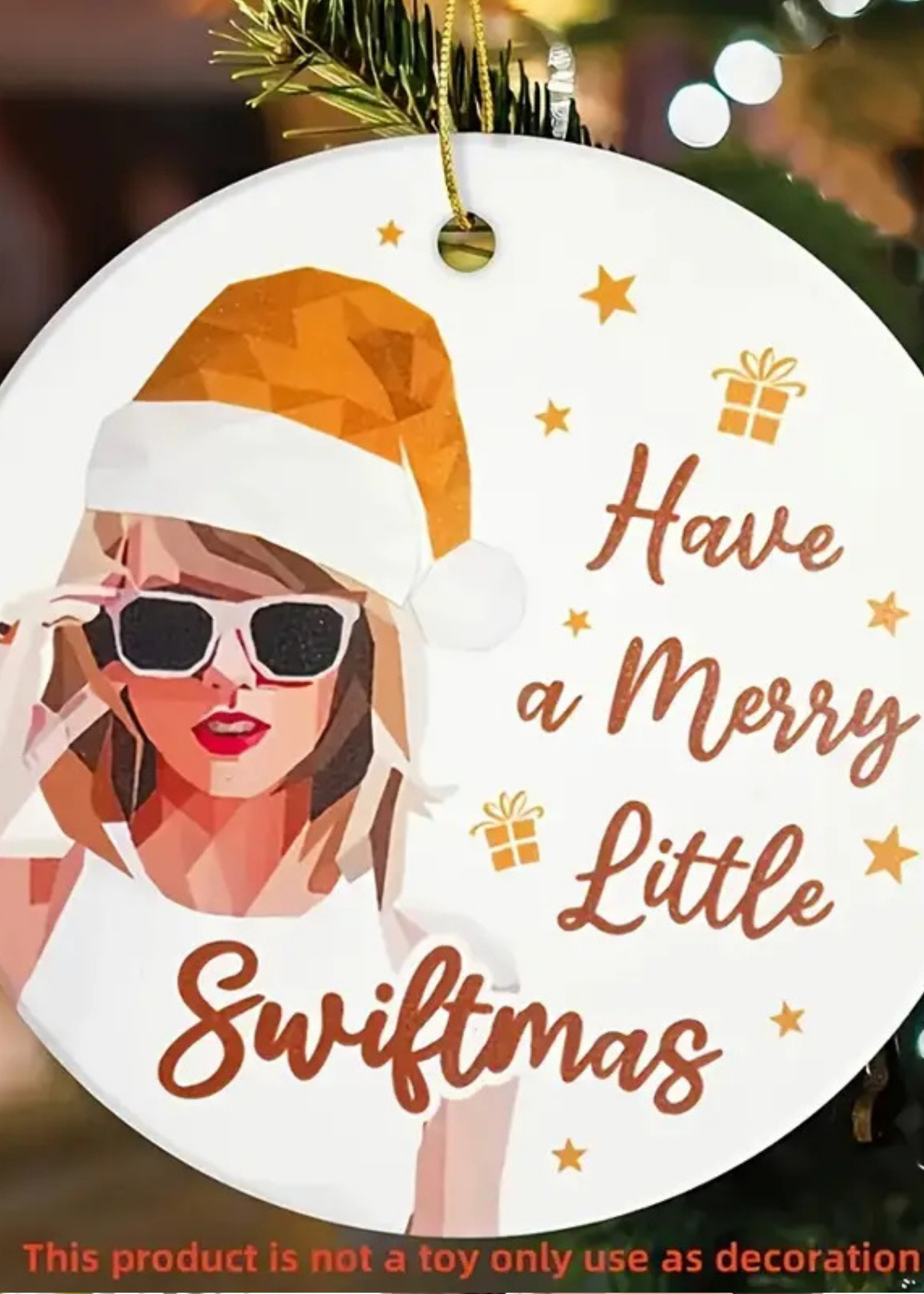 "Have a Merry Little Swiftmas"Ornament